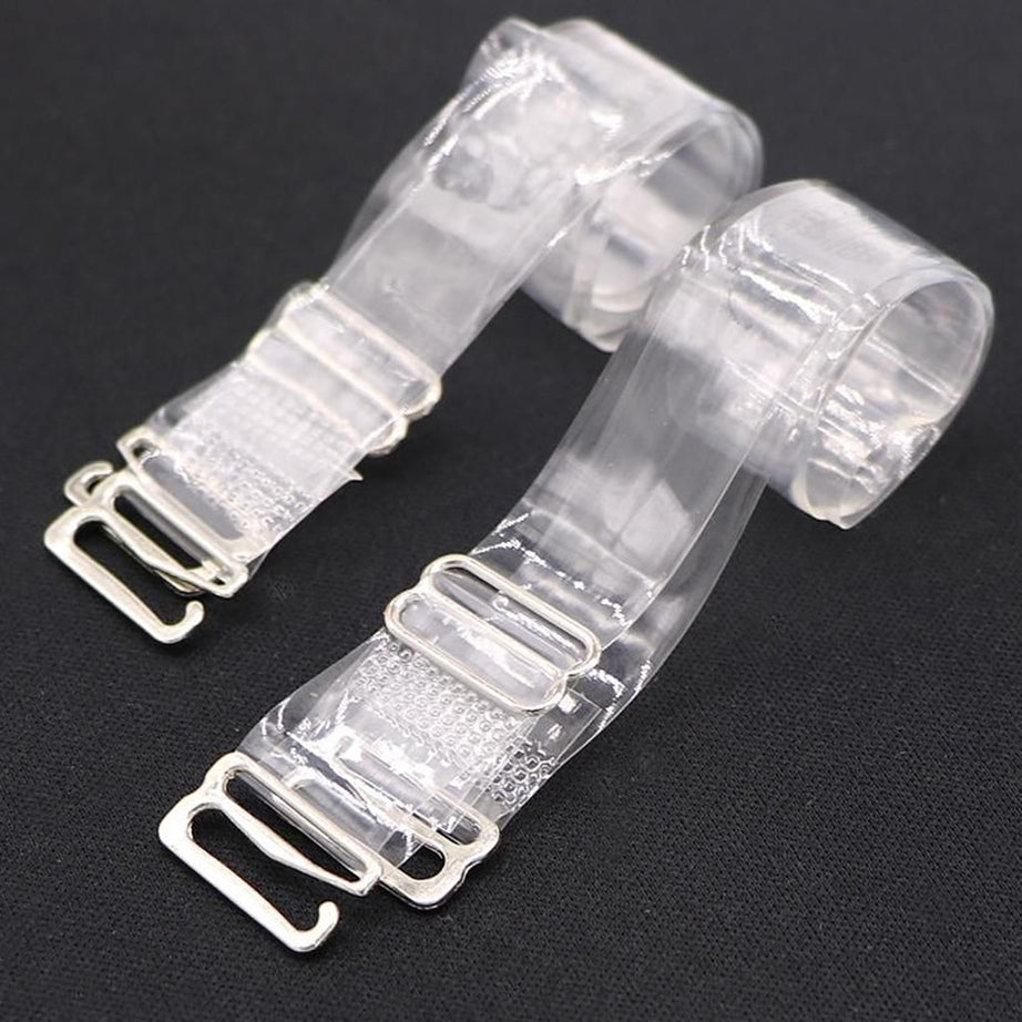 Invisible Clear Bra Strap Non-Slip Adjustable For Women/Girls - Oshi.pk - Buy & Sell Online
