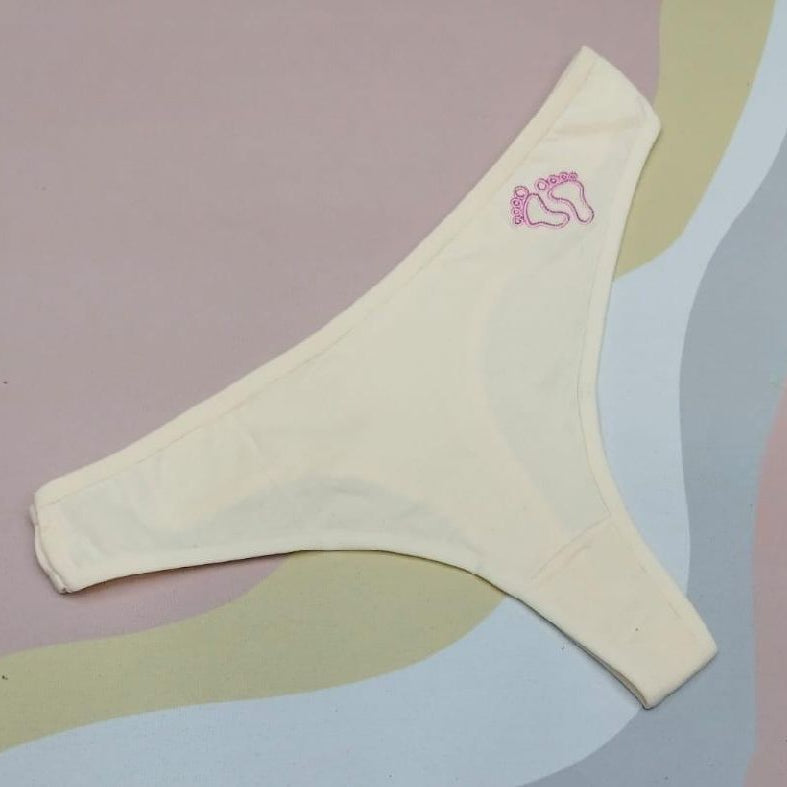 Pack of 3 Printed Seamless Cotton Thong Panties - Oshi.pk - Buy & Sell Online