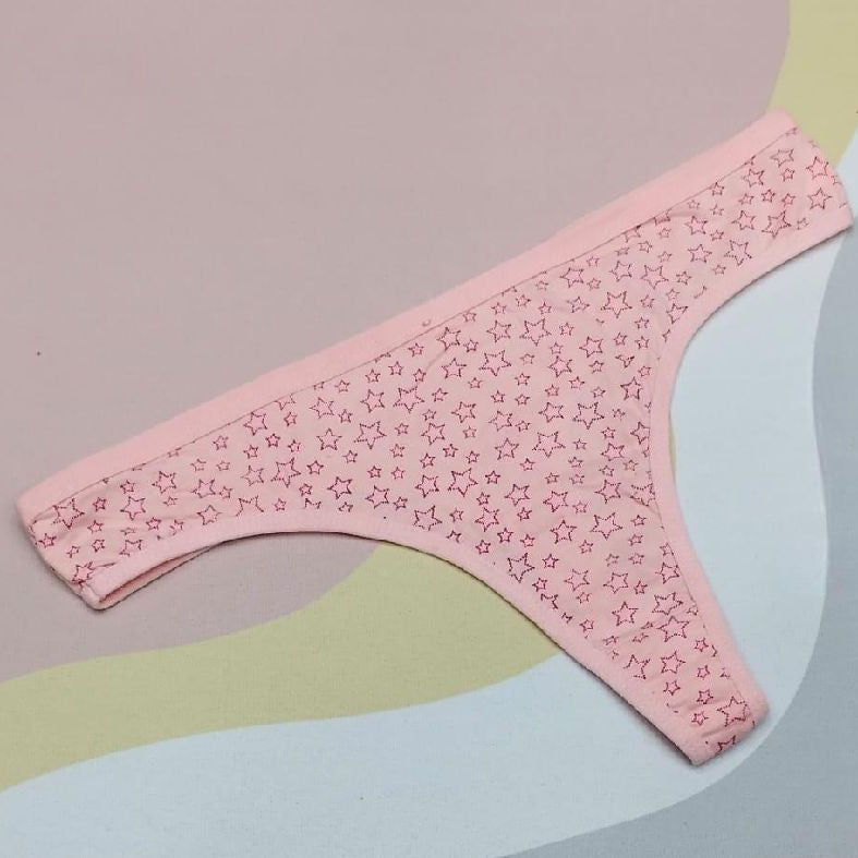 Pack of 3 Printed Seamless Cotton Thong Panties - Oshi.pk - Buy & Sell Online