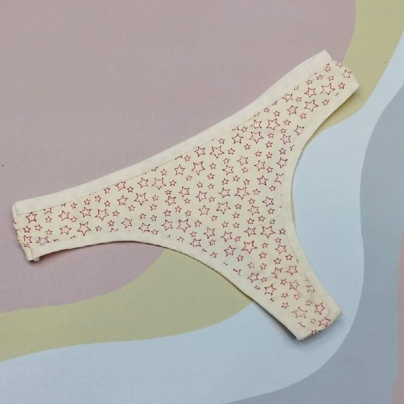 Pack of 3 Printed Seamless Cotton Thong Panties - Oshi.pk - Buy & Sell Online