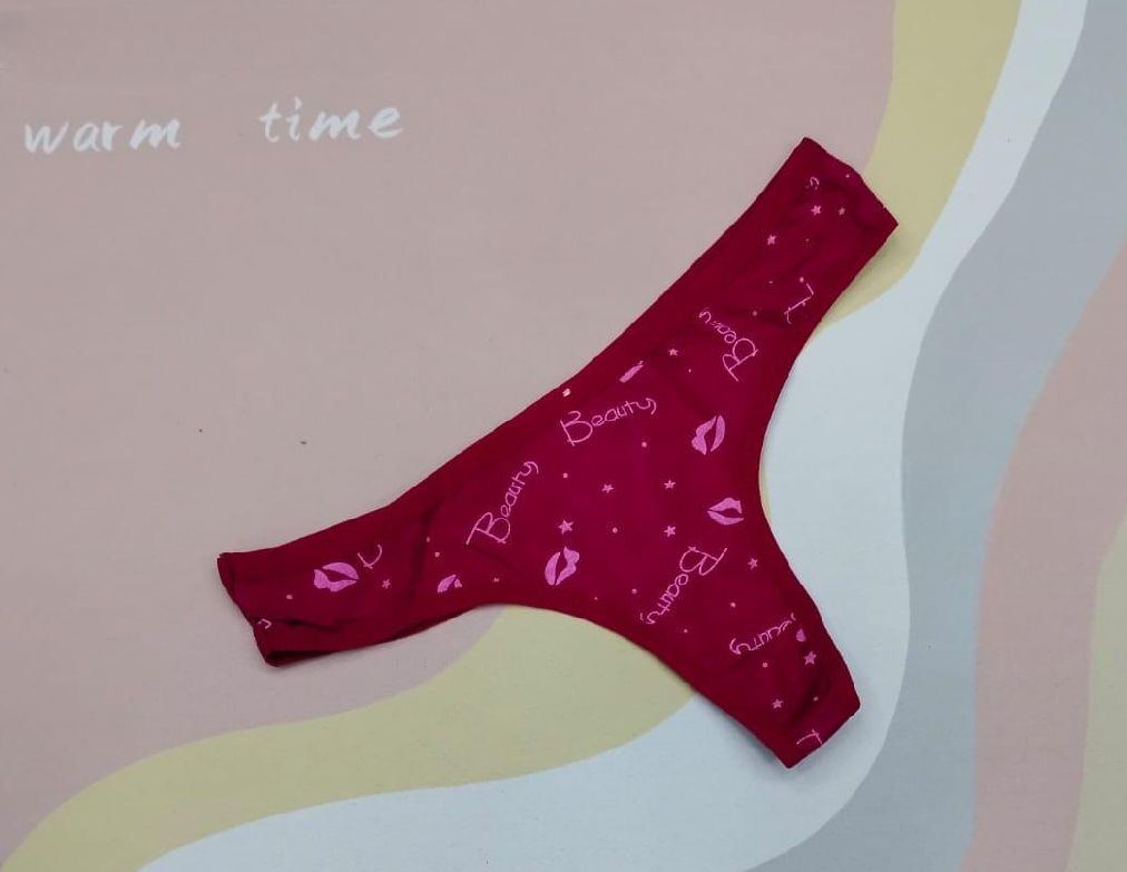 Pack of 3 Printed Seamless Cotton Thong Panties - Oshi.pk - Buy & Sell Online