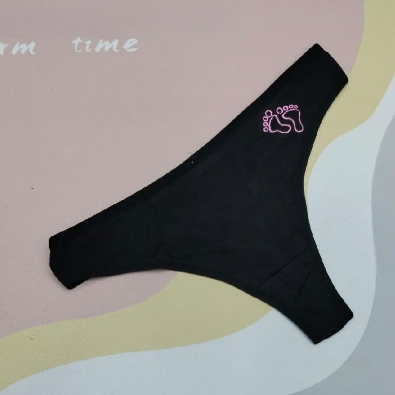 Pack of 3 Printed Seamless Cotton Thong Panties - Oshi.pk - Buy & Sell Online