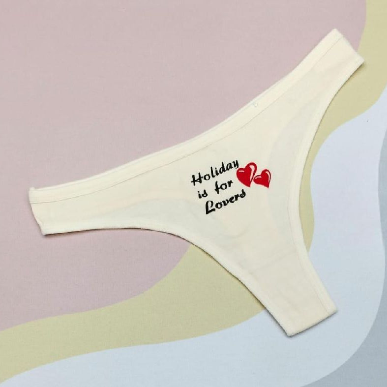 Pack of 3 Printed Seamless Cotton Thong Panties - Oshi.pk - Buy & Sell Online