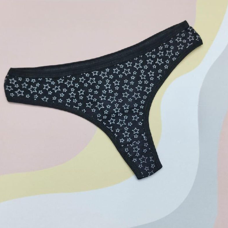Pack of 3 Printed Seamless Cotton Thong Panties - Oshi.pk - Buy & Sell Online