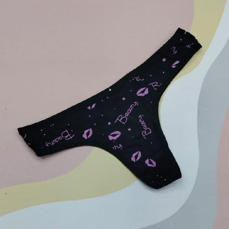 Pack of 3 Printed Seamless Cotton Thong Panties - Oshi.pk - Buy & Sell Online