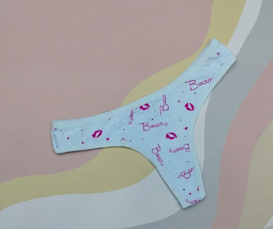 Pack of 3 Printed Seamless Cotton Thong Panties - Oshi.pk - Buy & Sell Online