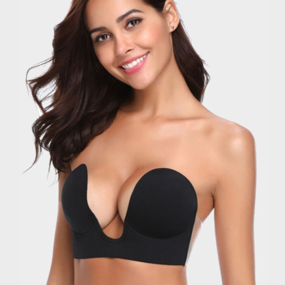 Invisible silicone bra