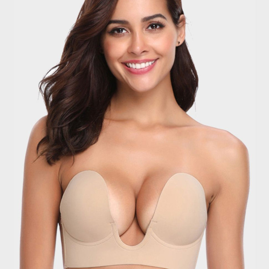 Invisible silicone bra