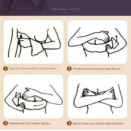 Invisible Silicone Bra Strapless Self-Adhesive Lift Up Nipple Cover Chest Paste - Oshi.pk - Buy & Sell Online