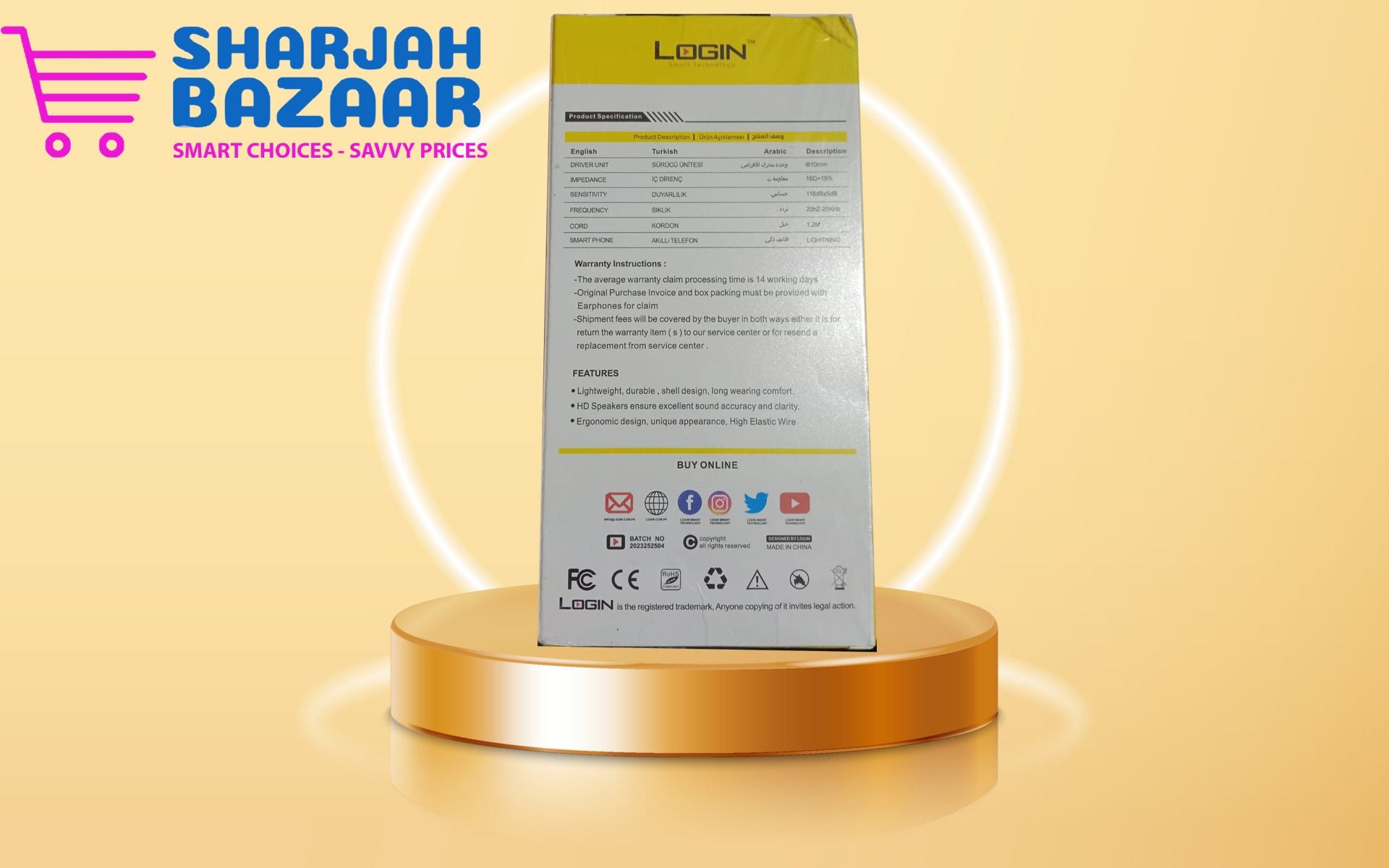 iPhone Top Quality Earphone LT-H9 - Oshi.pk - Buy & Sell Online