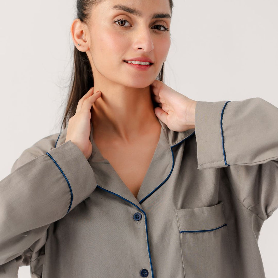 VALERIE IRON EZEE PJ set is made with lightweight women sleepwear Nightwear Pajama set - Oshi.pk - Buy & Sell Online