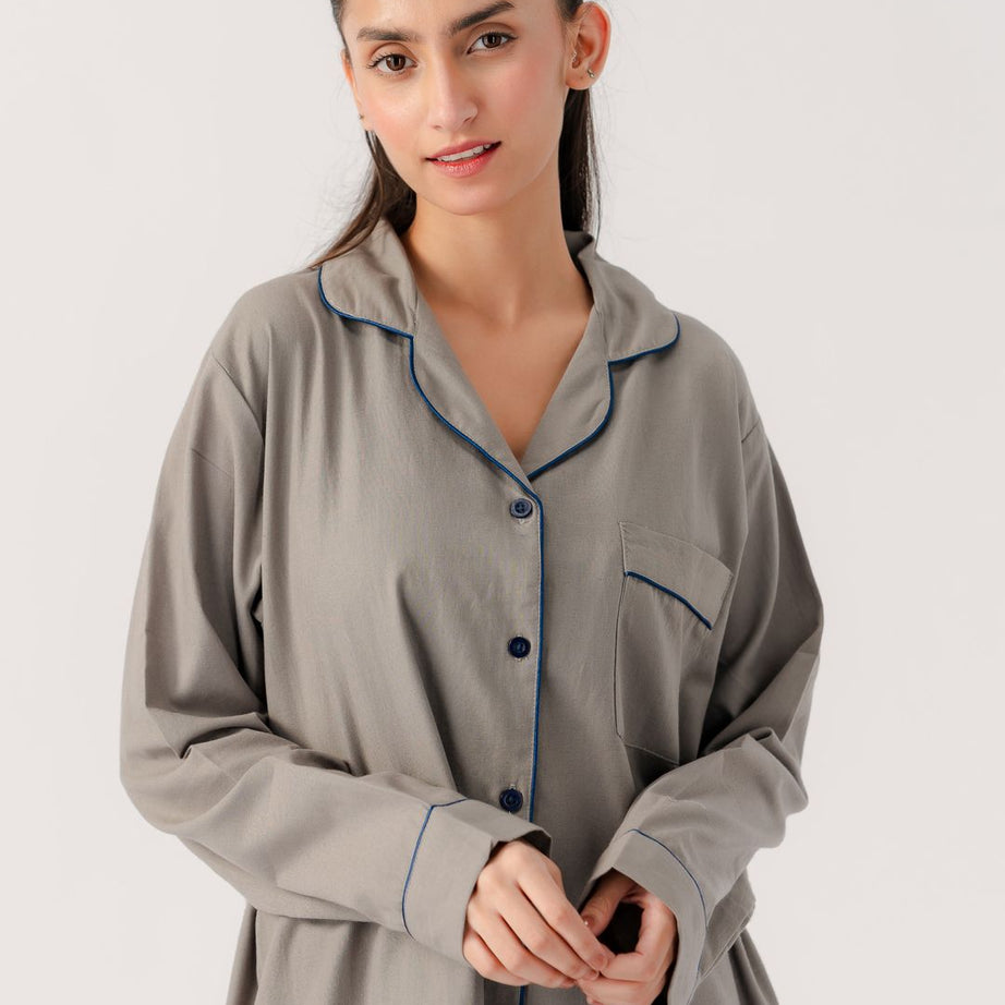 VALERIE IRON EZEE PJ set is made with lightweight women sleepwear Nightwear Pajama set - Oshi.pk - Buy & Sell Online