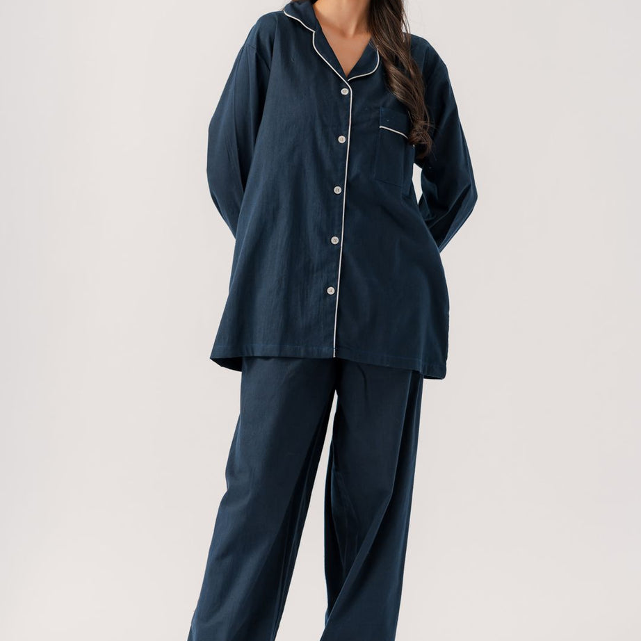 VALERIE IRON EZEE PJ set is made with lightweight women sleepwear Nightwear Pajama set