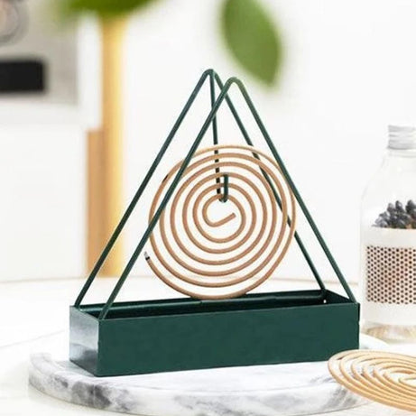 Iron Mosquito Coil Holder Triangular Shape Mosquito Repellent Incense Rack Anti-scald Mosquito Coil Holder - Oshi.pk - Buy & Sell Online