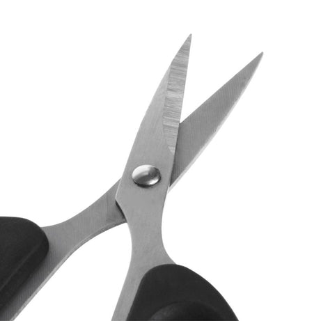 Stainless Steel Small Size Office Scissor's, Stationery, Household, Handicraft paper cut craft Scissor- Black - Oshi.pk - Buy & Sell Online