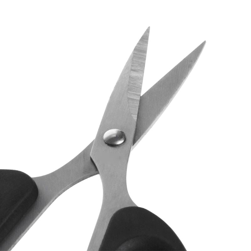 Stainless Steel Small Size Office Scissor's, Stationery, Household, Handicraft paper cut craft Scissor- Black - Oshi.pk - Buy & Sell Online