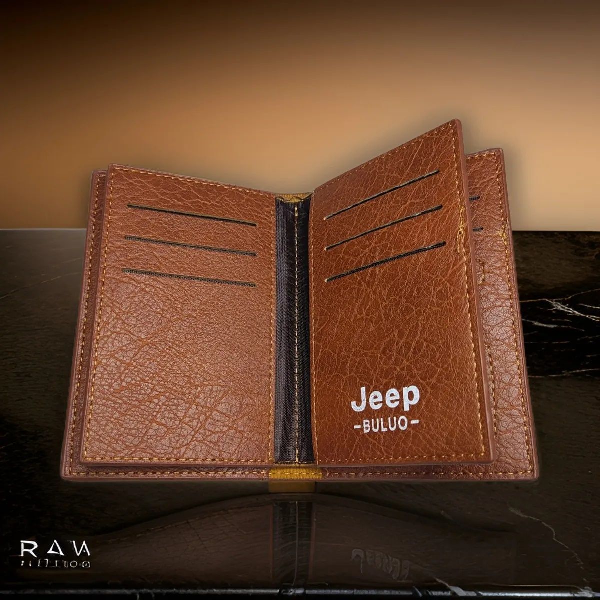 Jeep Buluo Regular Size Men's Casual Artificial Leather Wallet - High Quality (16 Card Slots) - Unique Design BKs - Oshi.pk - Buy & Sell Online