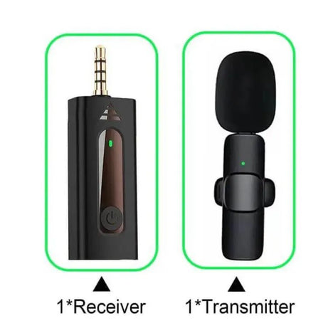 K35 Wireless MicroPhone 3.5MM JACK K35 Lavalier True Wireless Single Microphone - Oshi.pk - Buy & Sell Online