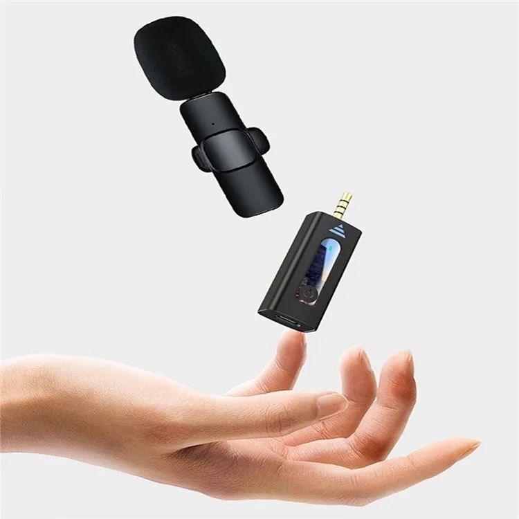 K35 Wireless MicroPhone 3.5MM JACK K35 Lavalier True Wireless Single Microphone - Oshi.pk - Buy & Sell Online