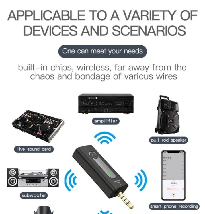 K35 Wireless MicroPhone 3.5MM JACK K35 Lavalier True Wireless Single Microphone - Oshi.pk - Buy & Sell Online