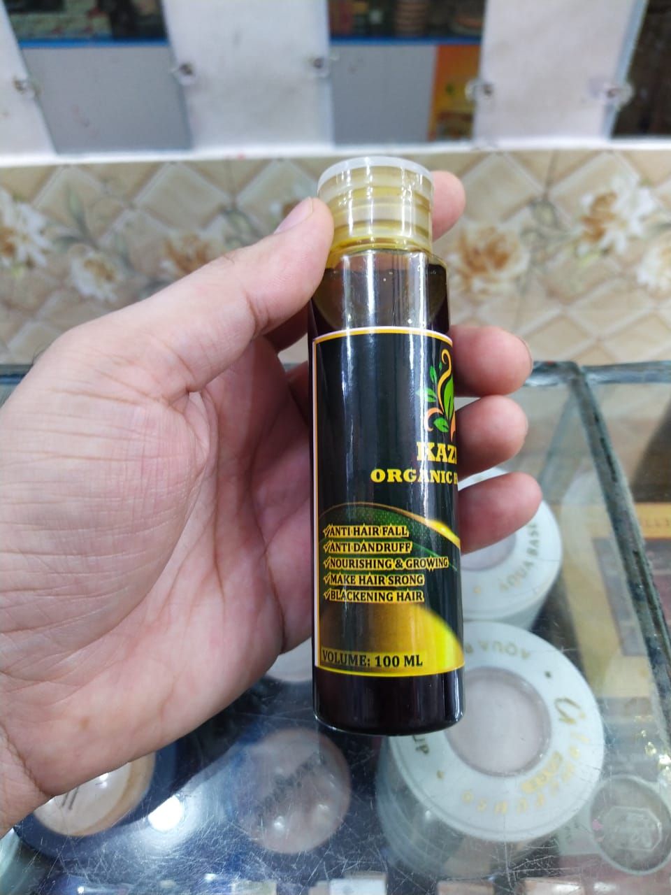 Kazmi Organic Hair Growth Oil 100ml - Oshi.pk - Buy & Sell Online