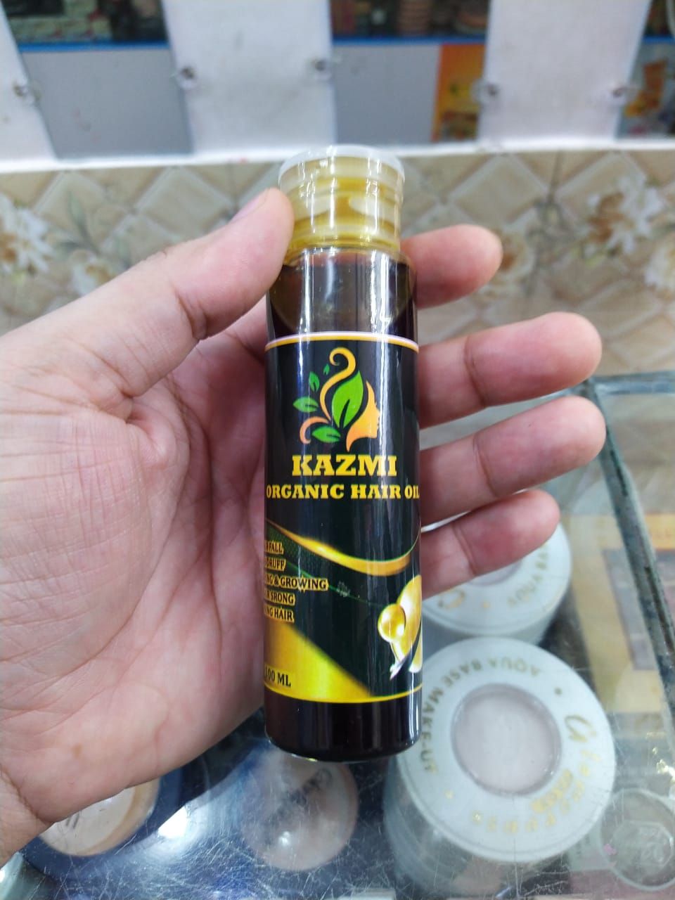 Kazmi Organic Hair Growth Oil 100ml - Oshi.pk - Buy & Sell Online