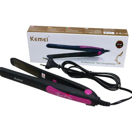 Kemei KM-328 Professional Hair Straightener Slim Plate - Oshi.pk - Buy & Sell Online