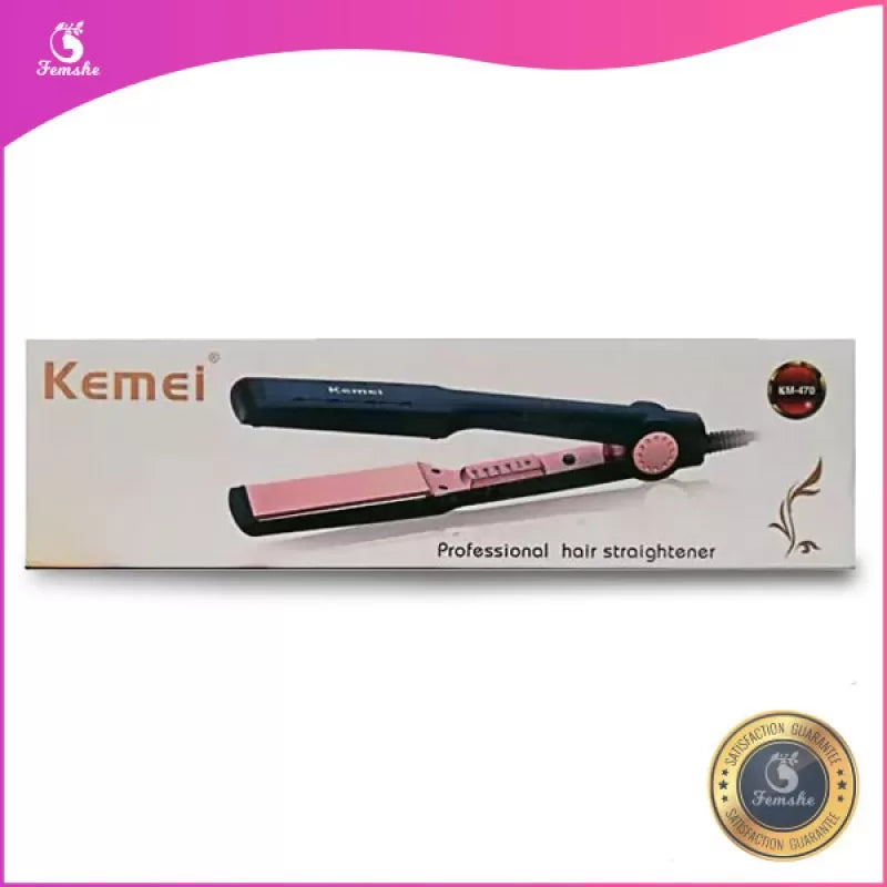 Kemei KM-470 Professional Hair Straightener - High Quality Hair Straightener - Oshi.pk - Buy & Sell Online