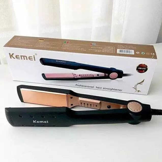 Kemei Km-470 Professional Hair Straightener for women - Oshi.pk - Buy & Sell Online