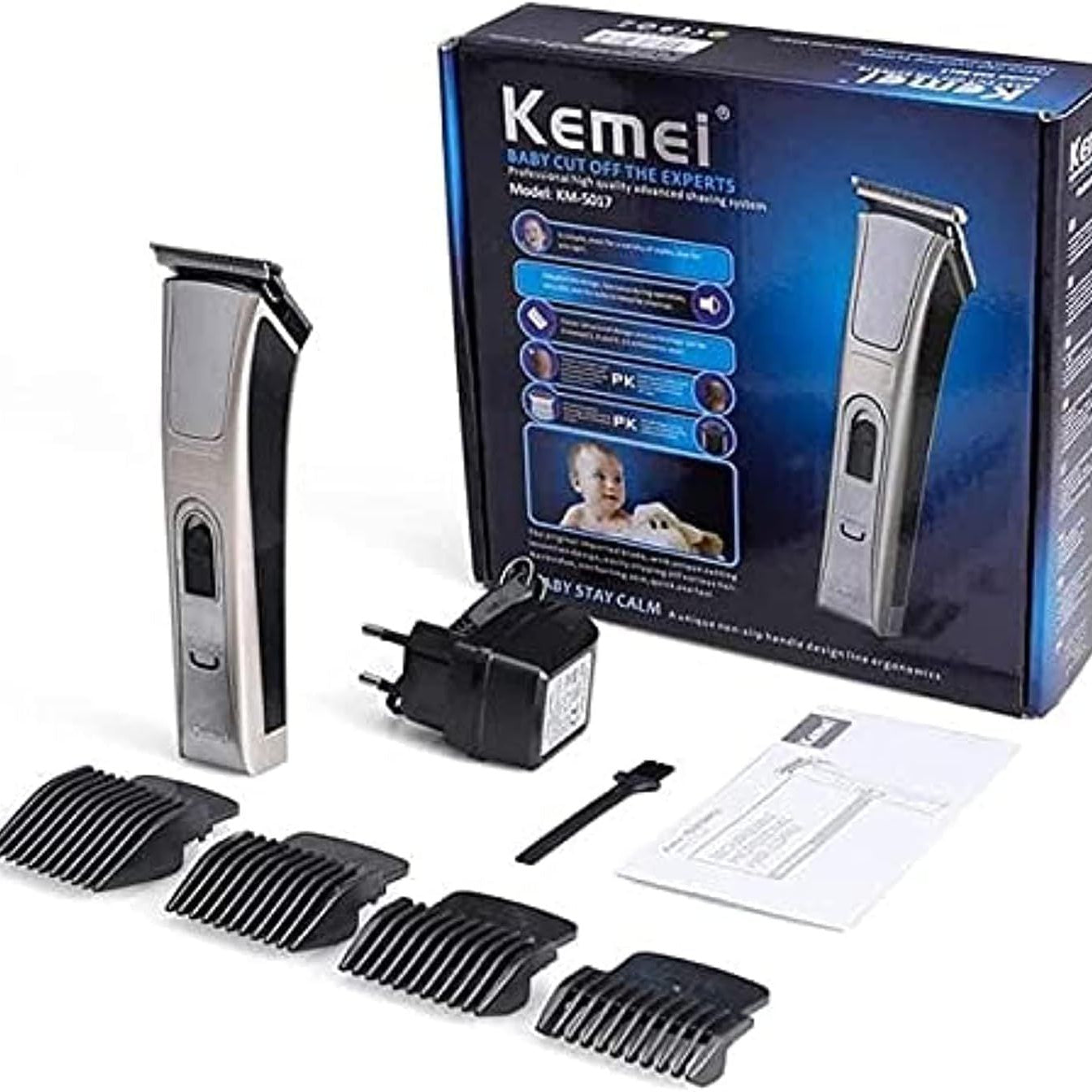 Kemei KM-5017 4x1 Rechargeable Multi Function Shaver - Oshi.pk - Buy & Sell Online