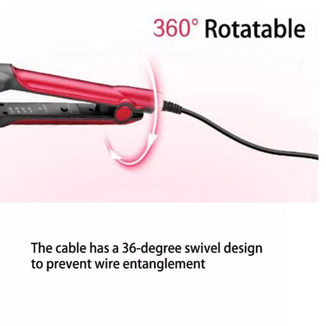 Kemei km-533- Professional Hair Crimper wide plate instant heating temperature control - Oshi.pk - Buy & Sell Online