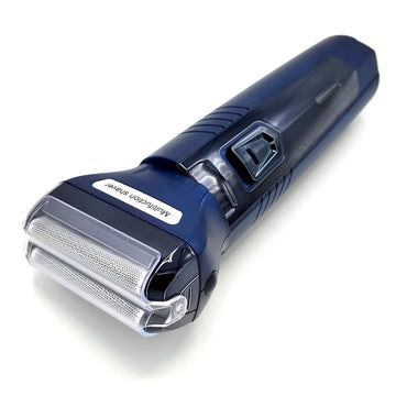 Kemei Three-in-One KM 6331 Reciprocating Electric Shaver Kemei - Blue - Oshi.pk - Buy & Sell Online