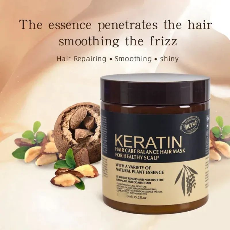 Keratin Hair Care Balance Hair Mask & Hair Treatment – (500ml) - Oshi.pk - Buy & Sell Online