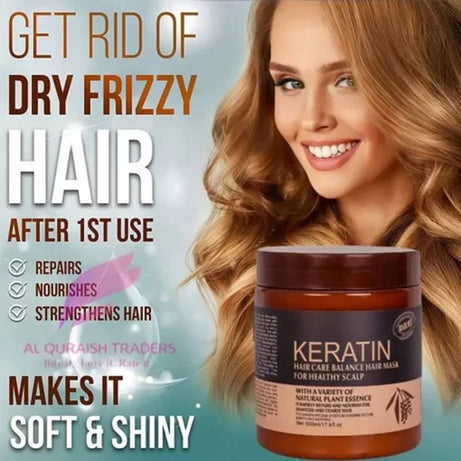 Keratin Hair Care Balance Hair Mask for Healthy Scalp - Oshi.pk - Buy & Sell Online