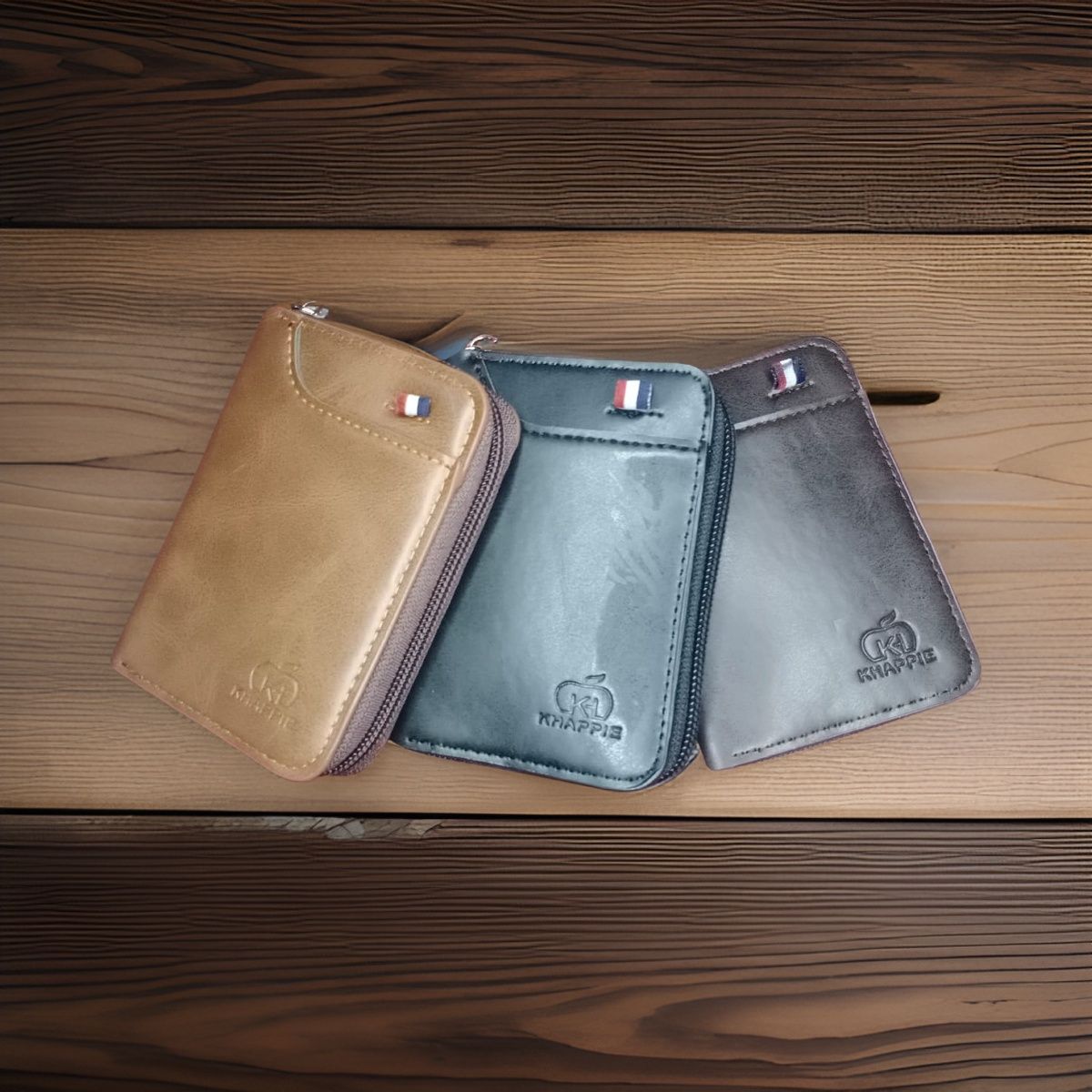 New Men's Slim Leather Wallet Pu Leather ID Card Holder Male Zipper Small Purse For Men - Oshi.pk - Buy & Sell Online