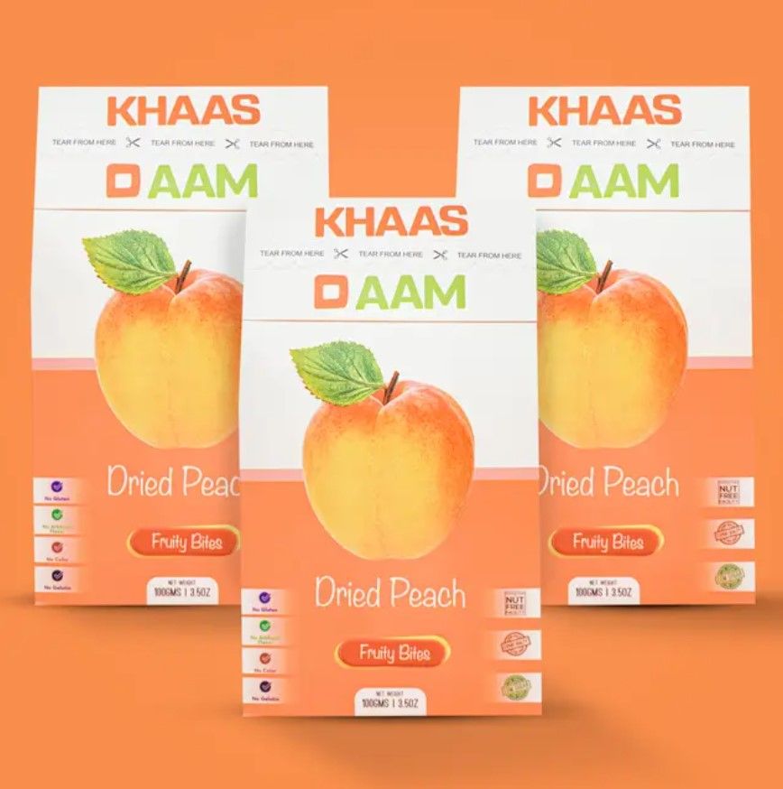 Khaso Aam Dried Peach Flavor 500 Gm, 100% Natural Dried Peaches Fruit Candy Premium Aaru Fruit Bar, Aru Pulp Jelly Fruit Bites Made With Real Fruit - Oshi.pk - Buy & Sell Online
