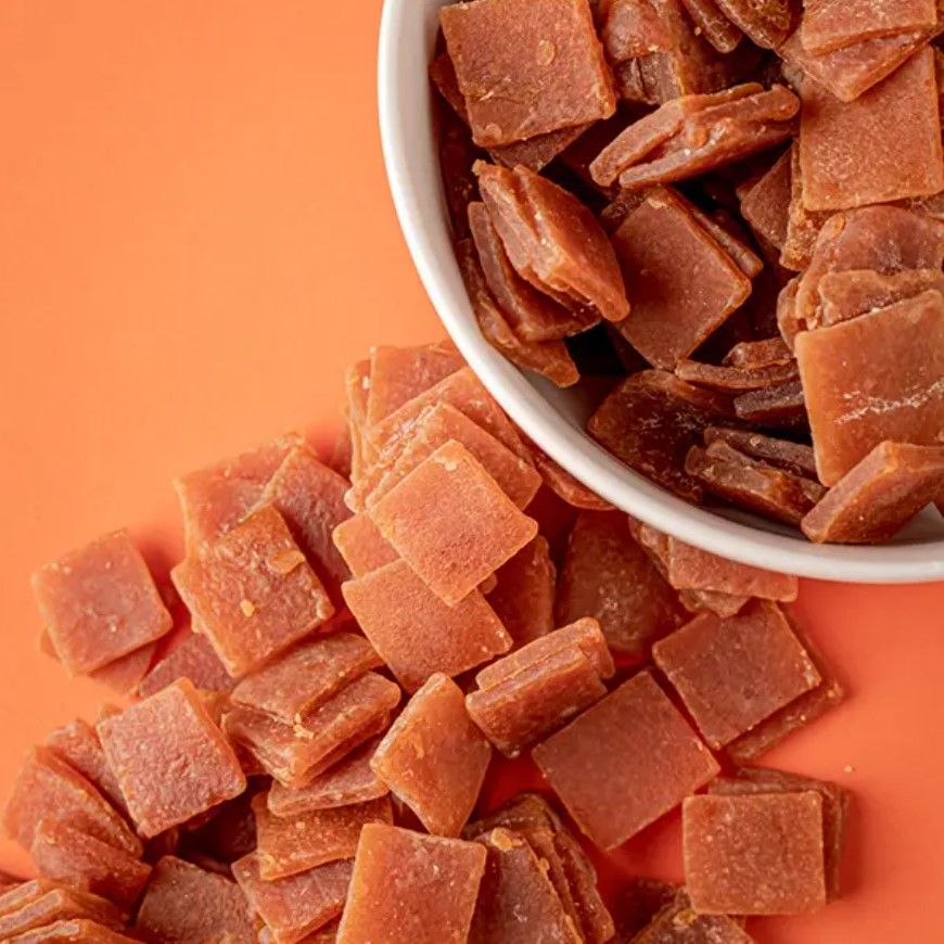 Khaso Aam Dried Peach Flavor 500 Gm, 100% Natural Dried Peaches Fruit Candy Premium Aaru Fruit Bar, Aru Pulp Jelly Fruit Bites Made With Real Fruit - Oshi.pk - Buy & Sell Online