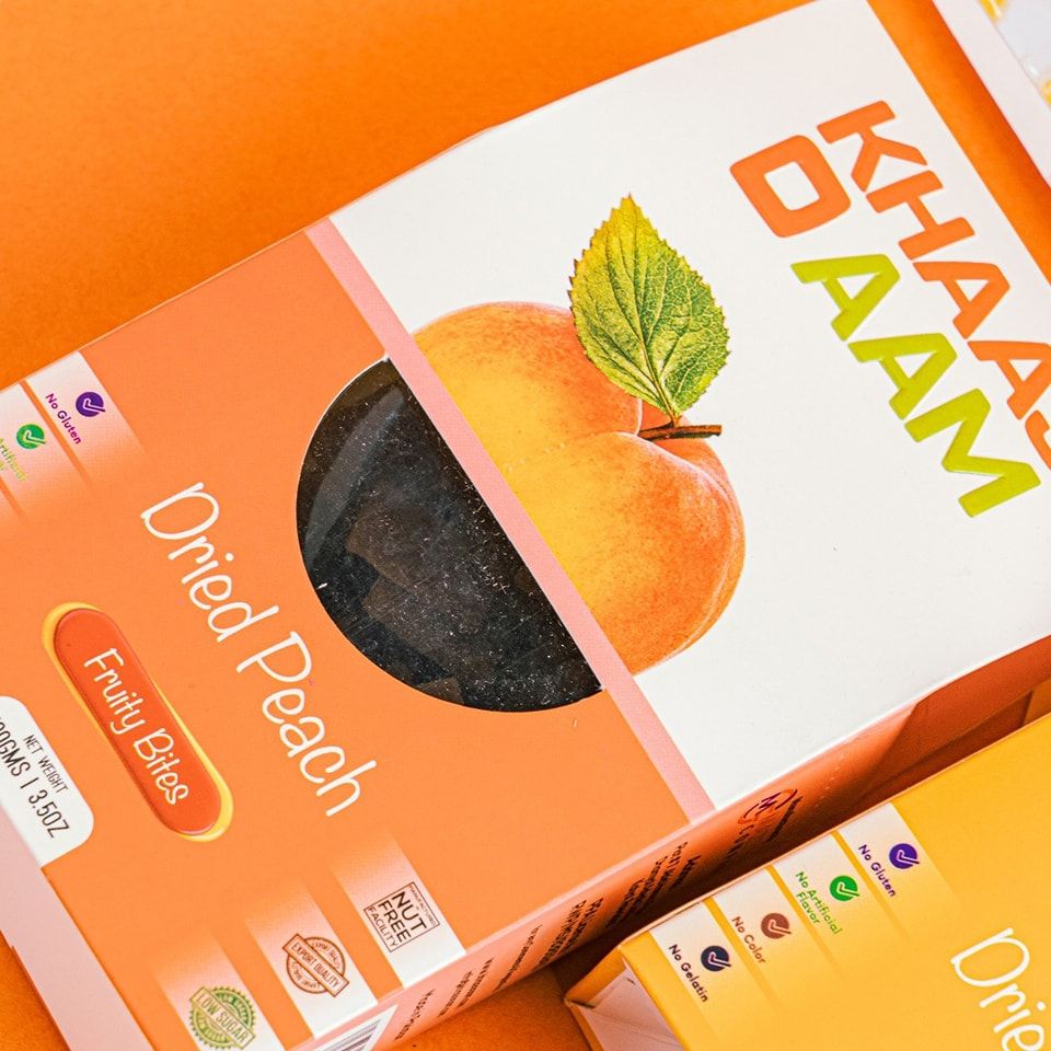 Khaso Aam Dried Peach Flavor 500 Gm, 100% Natural Dried Peaches Fruit Candy Premium Aaru Fruit Bar, Aru Pulp Jelly Fruit Bites Made With Real Fruit - Oshi.pk - Buy & Sell Online