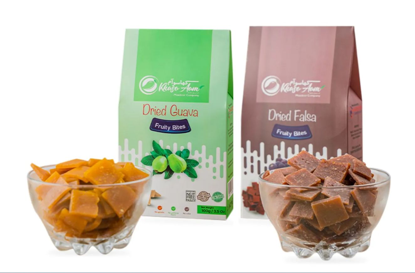 Khaso Aam Dry Guava & Dry Falsa Combo Dry Leather Dry Fruit 100 Gram 100% Natural Dried Fruit Candy Premium Guava Fruit Bar, Falsa Candy Guawa Toffee - Oshi.pk - Buy & Sell Online