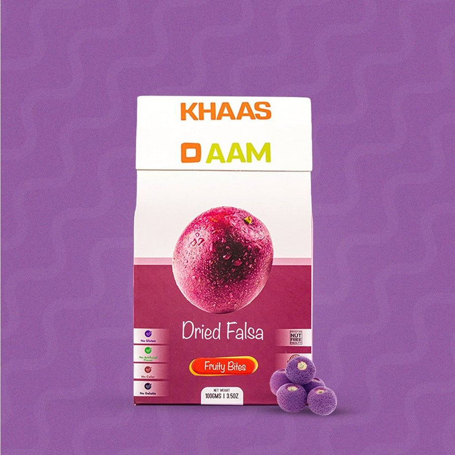 Khaso Aam Falsa 100 Gm With Tester Mango Chilli 40gm 100% Natural Dried berry Fruit Candy | KhasoAam Premium Sherbet Berry Fruit Bar, Mango Chili Cand - Oshi.pk - Buy & Sell Online