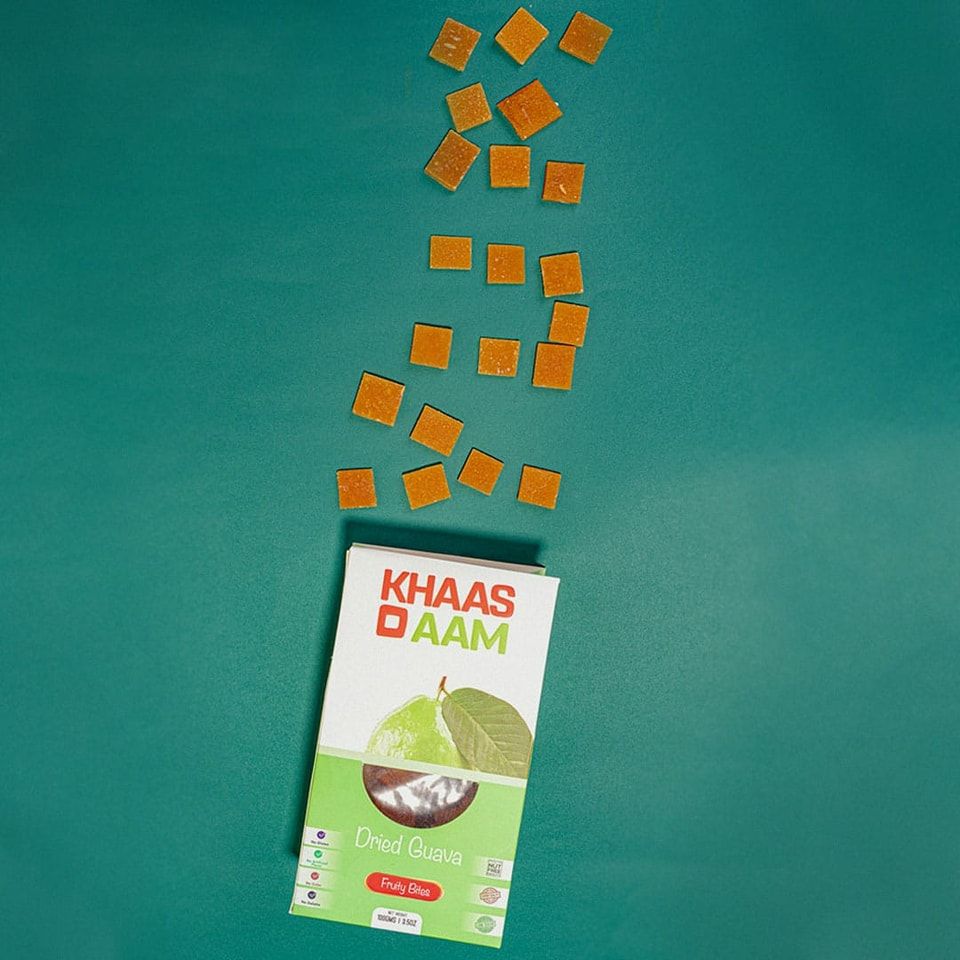 Khaso Aam Guava 100 Gm With Tester Mango Langra 40gm 100% Natural Dried Guawa Fruit Candy | Khaso Am Premium Amrood Fruit Bar, Mango Langra Candy Toff - Oshi.pk - Buy & Sell Online