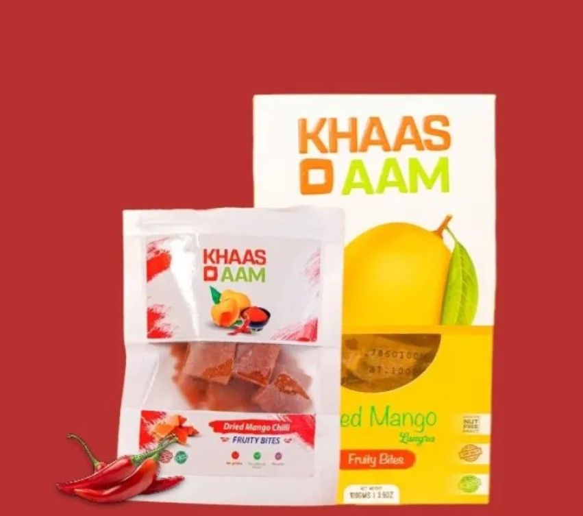 Khaso Aam Mango 100 Gm With Tester Mango Chilli 40gm 100% Natural Dried Mango Fruit Candy | Khaso Am Premium Mango Fruit Bar, Aam Papad Candy Toffee - Oshi.pk - Buy & Sell Online
