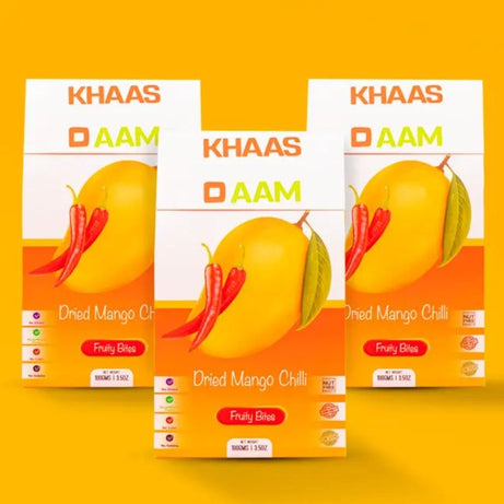 Khaso Aam Mango Chilli Flavor 500 Gm, 100% Natural Dried Chilli Mango Fruit Candy Premium Mango Fruit Bar, Aam Papad Mango Pulp Jelly Fruit Bites - Oshi.pk - Buy & Sell Online