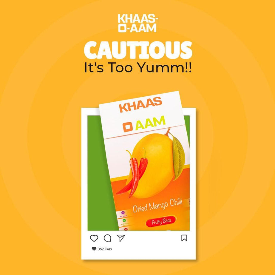 Khaso Aam Mango Chilli Flavor 500 Gm, 100% Natural Dried Chilli Mango Fruit Candy Premium Mango Fruit Bar, Aam Papad Mango Pulp Jelly Fruit Bites