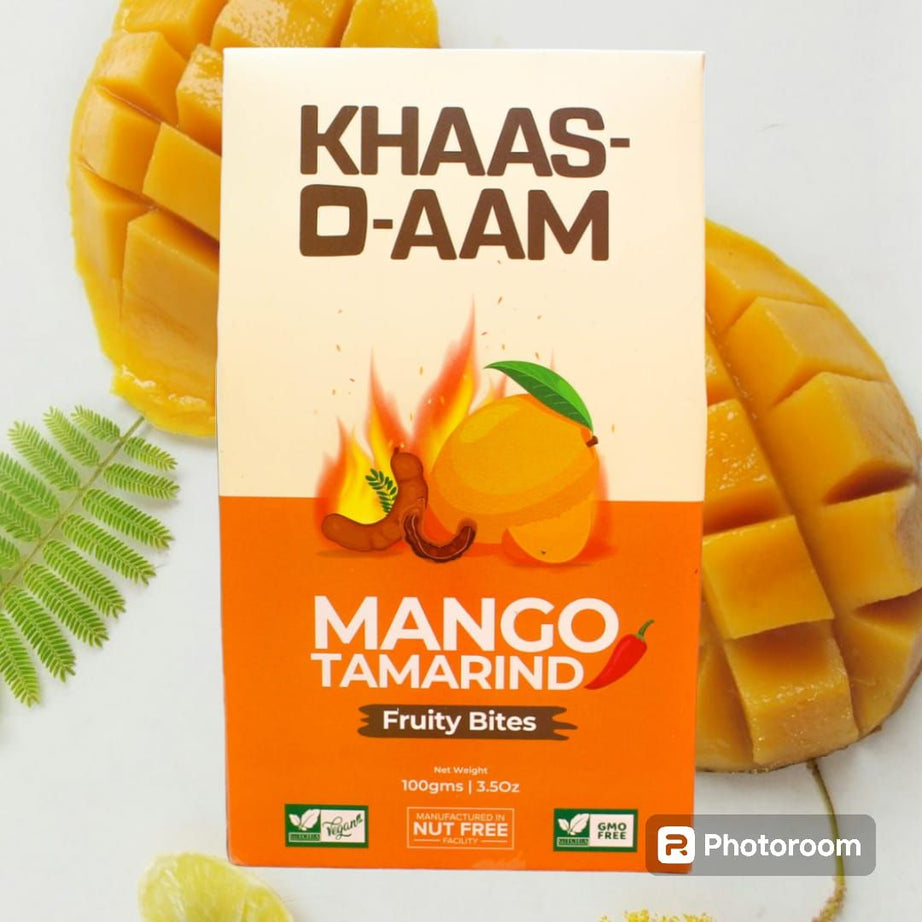 Khaso Aam Mango Tamarind Spicy Flavor 100 Gm, 100% Natural Dried Aaam Fruit Candy | khaso Am Premium Mango Imli Fruit Bar, Aam Papad Imli Candy Toffee - Oshi.pk - Buy & Sell Online