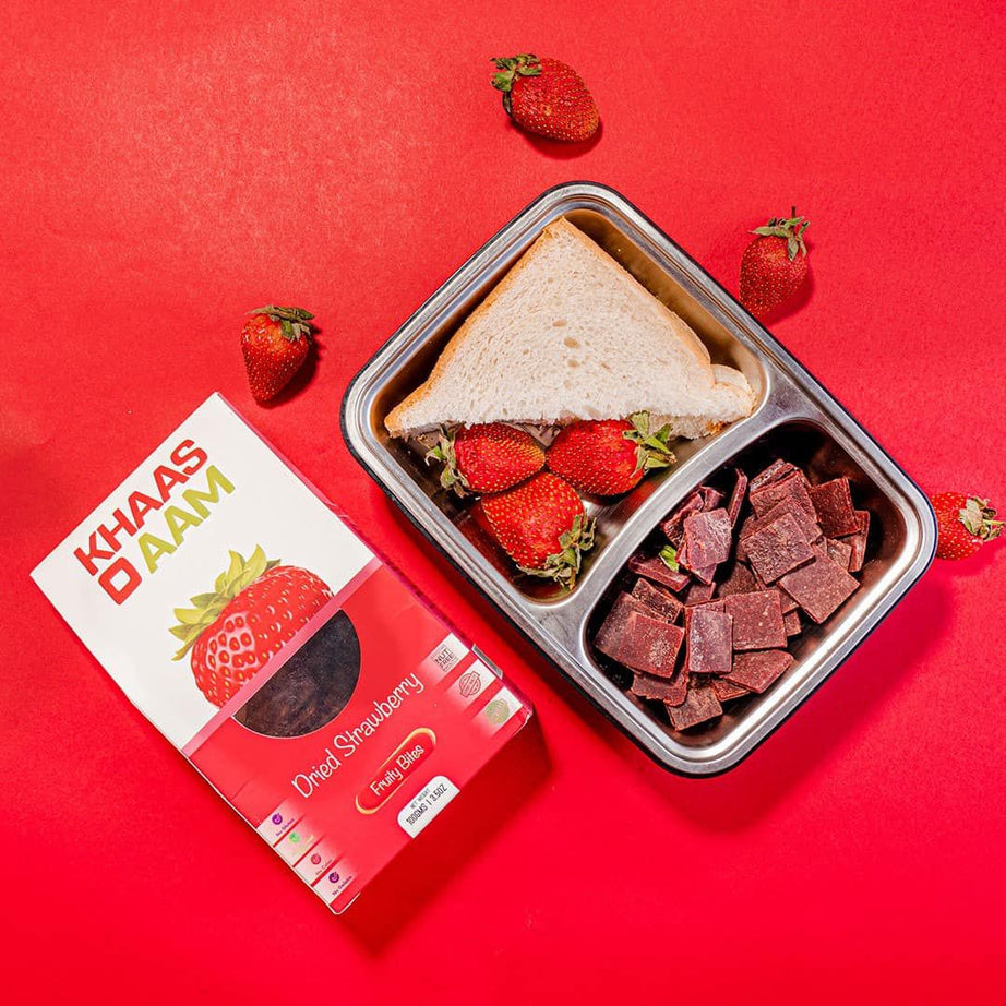 Khaso Aam Strawberry 100 Gm With Tester Guava 40gm 100% Natural Dried Straw berry Fruit Candy | KhasoAam Premium Strawbery Amrood Fruit Bar, Amrod - Oshi.pk - Buy & Sell Online