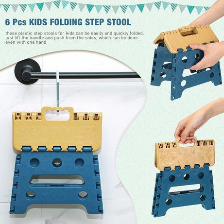 Kids Folding Step Stool for Toddlers Plastic Nonslip Foldable - Oshi.pk - Buy & Sell Online