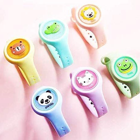 Kids Mosquito Repellent Watch With Led Lights, Lightweight Natural Mosquito Repellent Bracelet - Oshi.pk - Buy & Sell Online