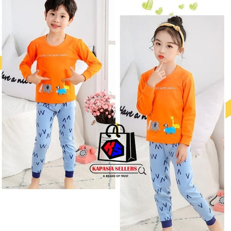 Kids Printed Tshirt Trouser Night Dress - Oshi.pk - Buy & Sell Online