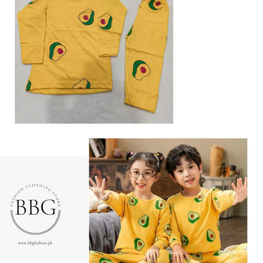 Kids Printed Tshirt Trouser Night Dress - Oshi.pk - Buy & Sell Online